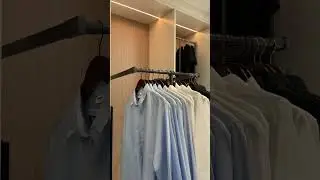 Wardrobe lift #spacesaving #closetspace #closetsystem