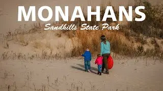 SAND SLEDDING at Monahans Sandhills State Park, Texas || Exploring Texas State Parks 2/89