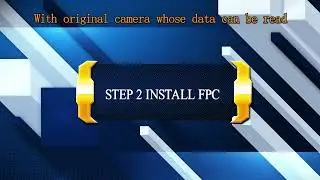 V1S Pro Tag-on wide angle camera repair FPC operation | iPhone camera repairing solution