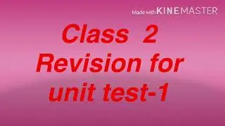 Revision of chapter 1 and 2 for unit test-1