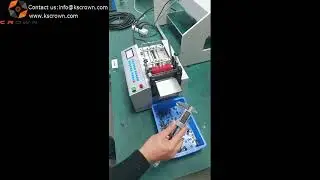 EPDM rubber washer cutting machine - Suzhou Crown