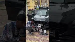 MARUTI SWIFT ZXI HARMAN KARDON COMPONENT HARMAN KARDON COAXIAL ONKYO X-ME 11 P PROCESSOR MOREL AMP