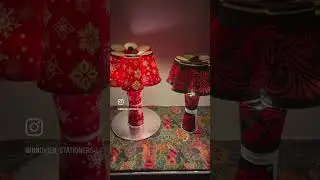 Table lamp from paper cups | best out of waste !! ! School project| reuse recycle ♻️
