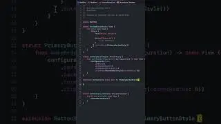 How to create reusable button style in SwiftUI #swiftui #swiftuitutorial #iosdeveloper #programming