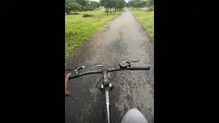 Cycling in the mansoons ☔️💚