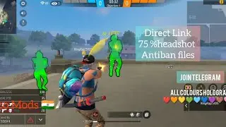 All Colours Hologram | 3D 75% Headshot | Free Fire | Brutal Headshots |  Location Hack | Wall Hack 