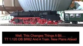 A new TT (1:120) Locomotive (and train too) Arrival PIKO DB BR62