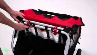 Bike Trailer para Crian&ccedil;as Burley Honey Bee Vermelho | Submarino.com.br