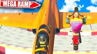 MEGA RAMPA Pełna KLASYCZKÓW! *MEGA RAMPA* - GTA 5 Online - Shepard & Ekipa HOGS