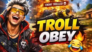 Free Fire Troll Match 😈 | Hasna Hi Hasna 😂 | Obey Mode