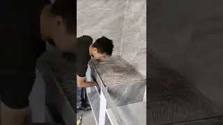 Installing the frame and laying the initial foundation is part of interior construction #shorts