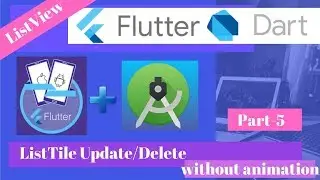 Update Delete Data of ListView Without Animation [ Part-5 ]- Flutter Tutorial