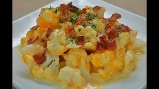 Low Carb Keto Bacon Mac and Cheese (5g net carb)