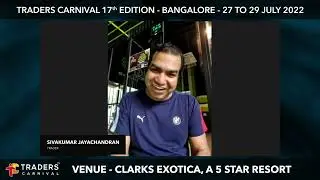 Siva - Options Scalping Strategies - At Traders Carnival Bangalore