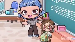 Евелина 💞 идёт в школу 🧩 в первий день🥳 Avatar world 🌍