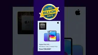 ipad 11 a16 price in flipkart big billion days sale 2025 🔥#ytshorts #shorts | ipad 11 price in bbd