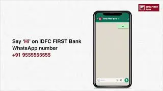 Recharge IDFC FIRST Bank FASTag via &lsquo;payments on WhatsApp&rsquo;