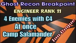 Ghost Recon Breakpoint, Engineer Rank 11, 4 enemies with C4 at once