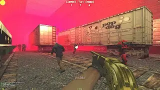 Counter-Strike: Zombie Escape Mod - ze_TRAINYARD on Dark Professional