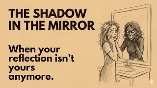 The Shadow in the Mirror#HorrorStory #ScaryStory #MirrorTale #ShortHorror #CreepyStory #GhostStory 