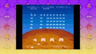 Space Invaders Invincible Collection Gameplay 👾 Nintendo Switch - Classic static shooting