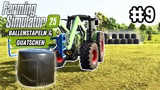 LS25 | Hof Bergmann #9 🧱 Ballen stapeln & bisschen quatschen &ndash; Entspannter Farmtalk