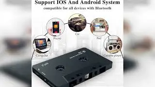 Review: Elook Car Audio Receiver, Bluetooth Cassette Receiver Tape Aux Adapter Player with Blu...