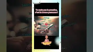 Te mets pas la pression, c’est la bonne personne !