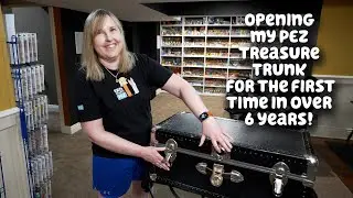 Opening my PEZ Treasure Trunk for the First Time in Over 6 Year! I can't remember what is inside!