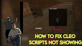 How To Fix GTA San Andreas Cleo Scripts Not Showing?? 