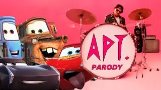 TOP 5 SONGS Cars Lightning McQueen Storm Guido Mater - ROSÉ & Bruno Mars - APT.(Cars) Top Parody