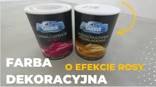 Farba dekoracyjna o efekcie rosy (kolor alabastrowy)