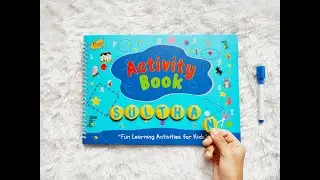 Activity Book #1 | Toddler activity book | Kids activity at home | DIY Activity book for Kids