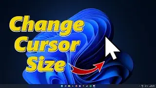 Как изменить размер курсора мыши в Windows 11