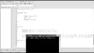 C programming Structures in C