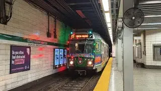 Newest 2nd LONGEST VIDEO AS OF 2025! #MBTA Holiday Green Line, & Orange Line rides + Red Line ride!
