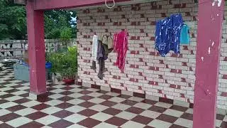 1&times;1 parking tiles Red and white colour @swapandhartilesworklumding5238 #lumding #parkingtiles