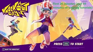 Knockout City - First 20 minutes (and 10 minutes of training tutorials)