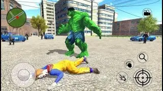 Monster Hero City Battle | Incredible Monster Hero VS Criminal Clown Superhero | Android GamePlay