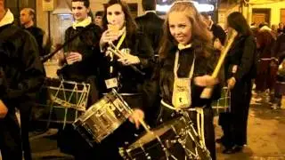 L'Alcora 2012. Cuadrilla de Samper y Ontur en el centro de la plaza