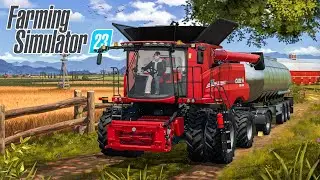 Wheat Harvesting & Milk Selling In Fs23 | Farming Simulator 23 Gameplay | Timelapse 