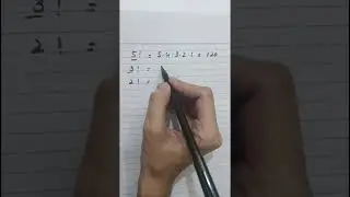 factorial simplification #viral #mathematicstricks #youtubeshorts #shortsfeed