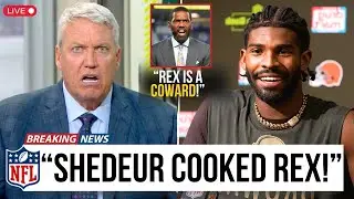 Shedeur Sanders DESTROYS Rex Ryan As Randy Moss CHECKED Him On Live TV!