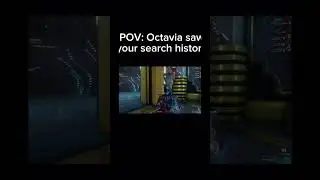 octavia is scarred for life #gaming #warframe #shorts #sus
