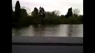 walton on the hill mere pond surrey england quaint village