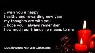 New Year wishes friends and best friend greetings