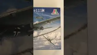 Heinkel HE-111 Italeri kit unboxing #modelismo#aviones#ww2