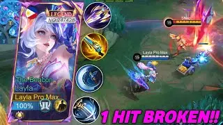 LAYLA NEW SEASON META 1 HIT BUILD IS HERE!! (100% BROKEN🔥) - LAYLA BEST 1 HIT BUILD 2026!!!