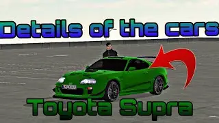 Details of the cars  in Car Parking Multiplayer  // Toyota Supra mk4  #5