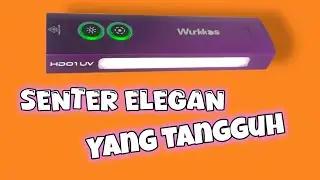 Senter Wurkkos HD01 Multifunctional Lamp &bull; Fitur Melimpah UV & RGB &bull; Senter EDC Tipis Super Terang
